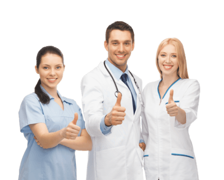 فريق الأطباء